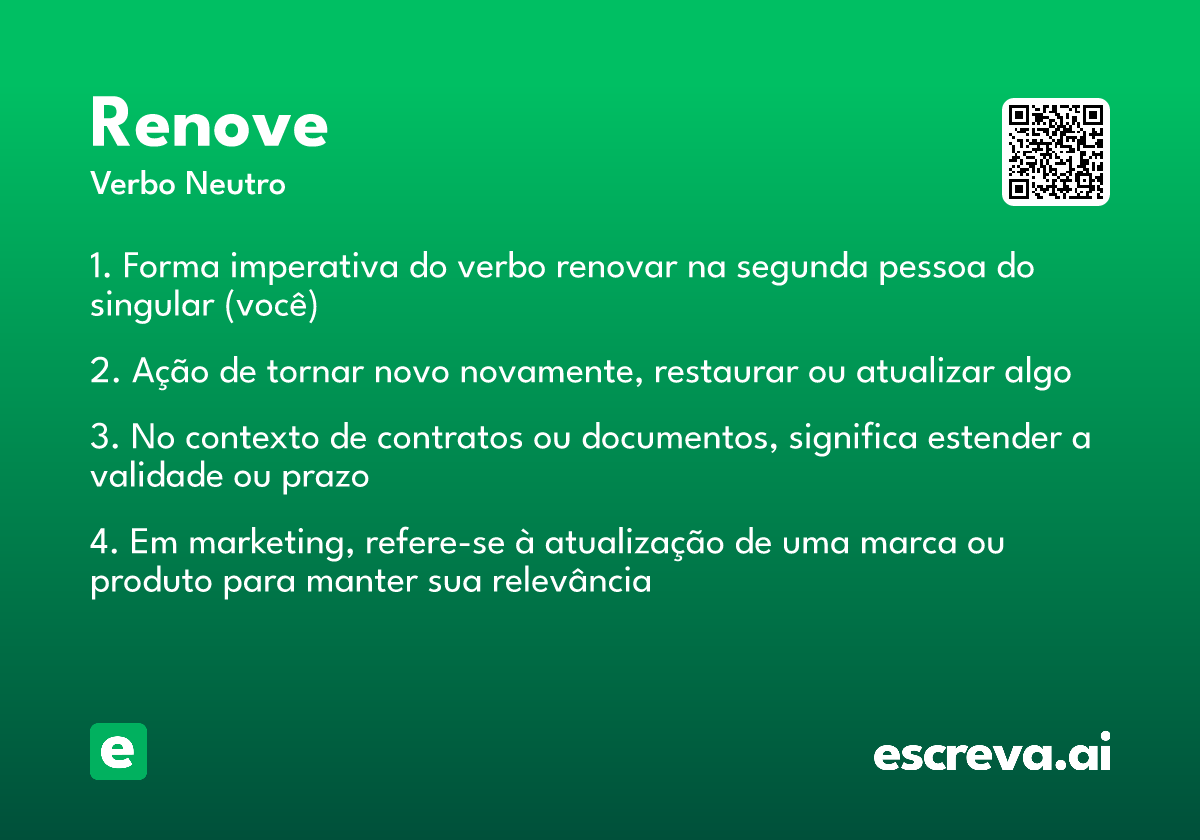 renove