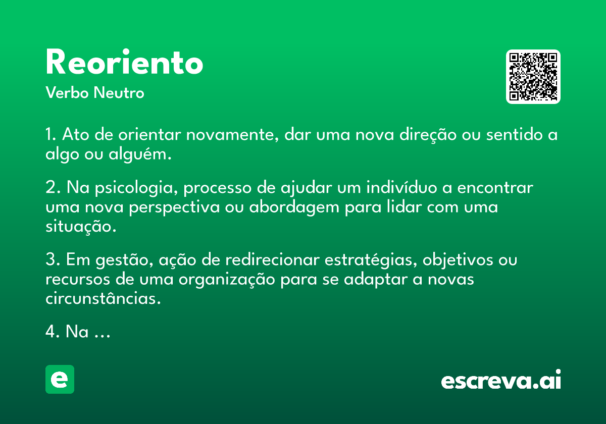 reoriento