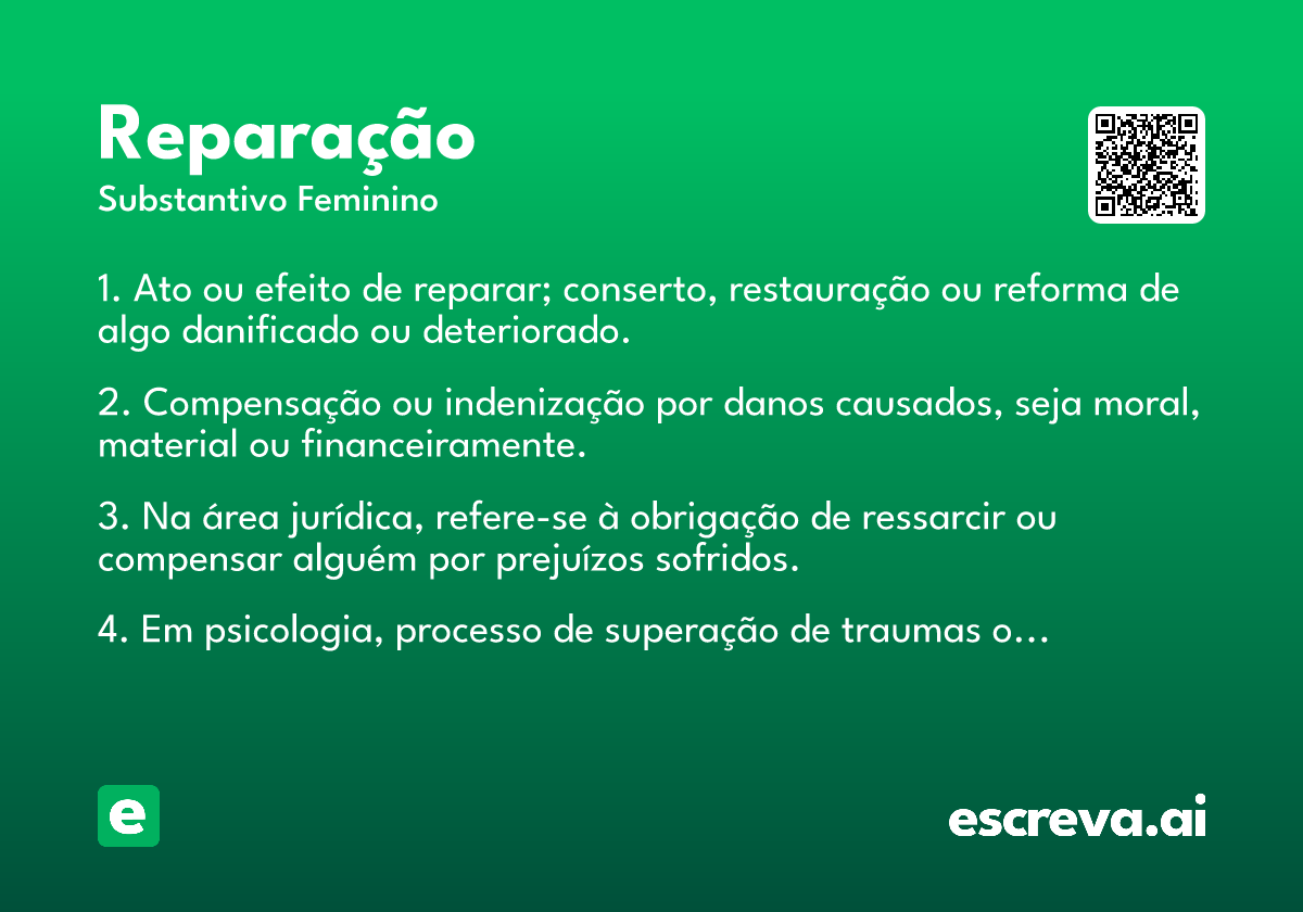 reparação