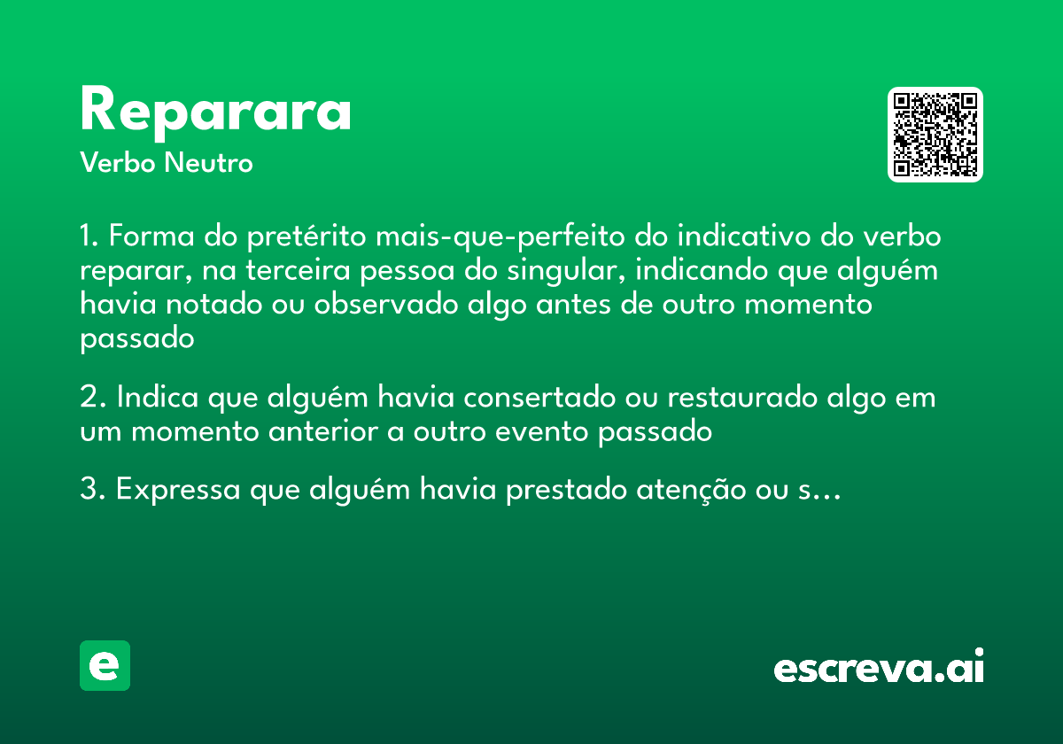 reparara