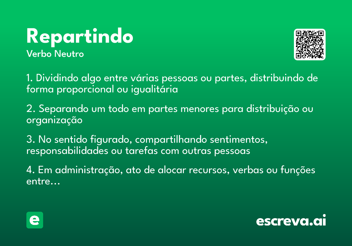 repartindo