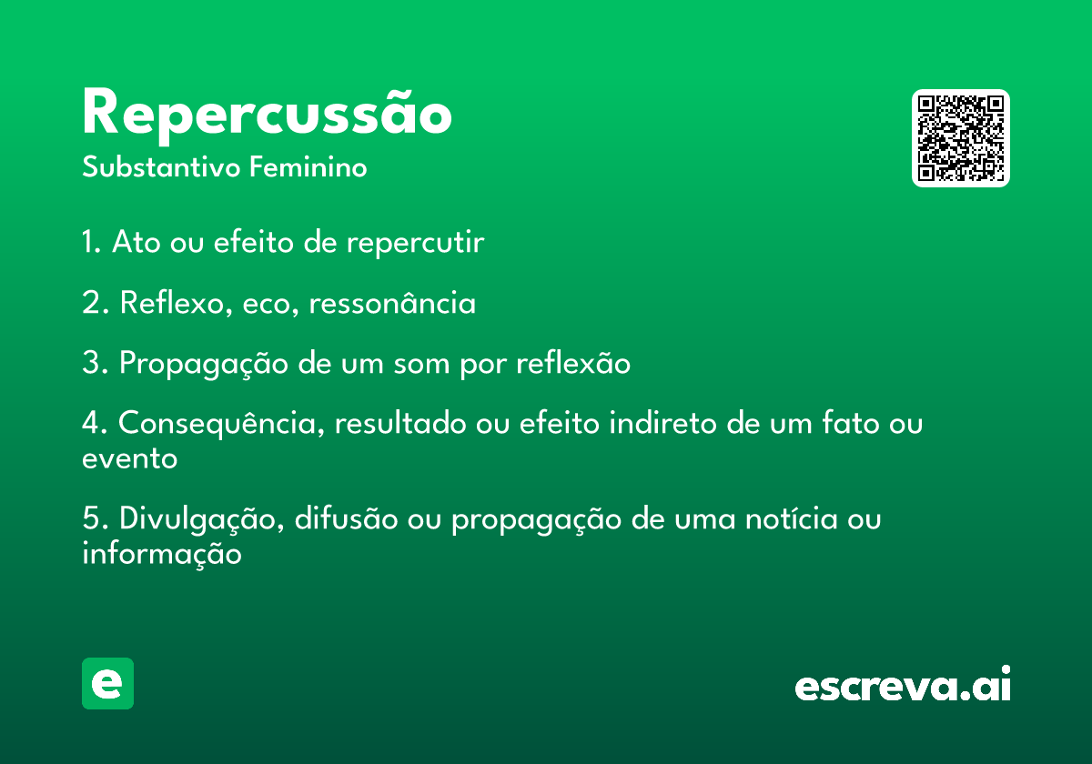 repercussão