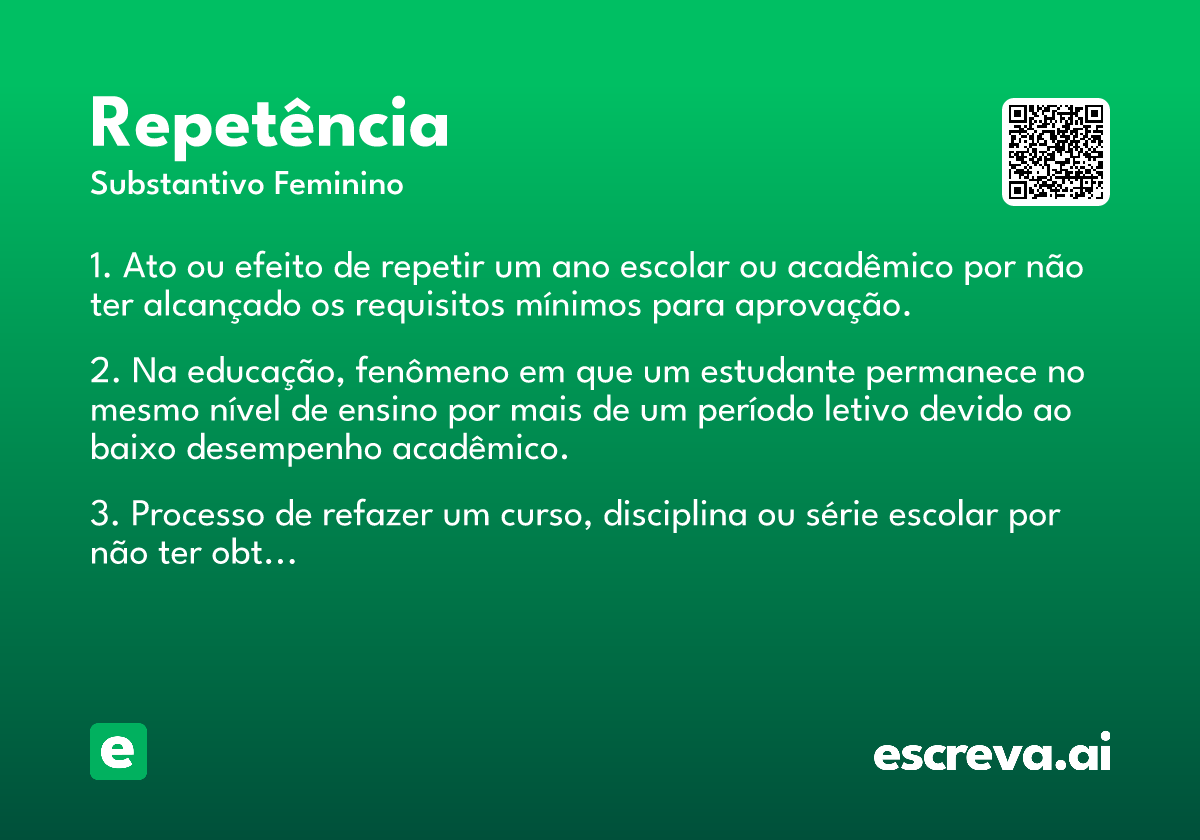repetência