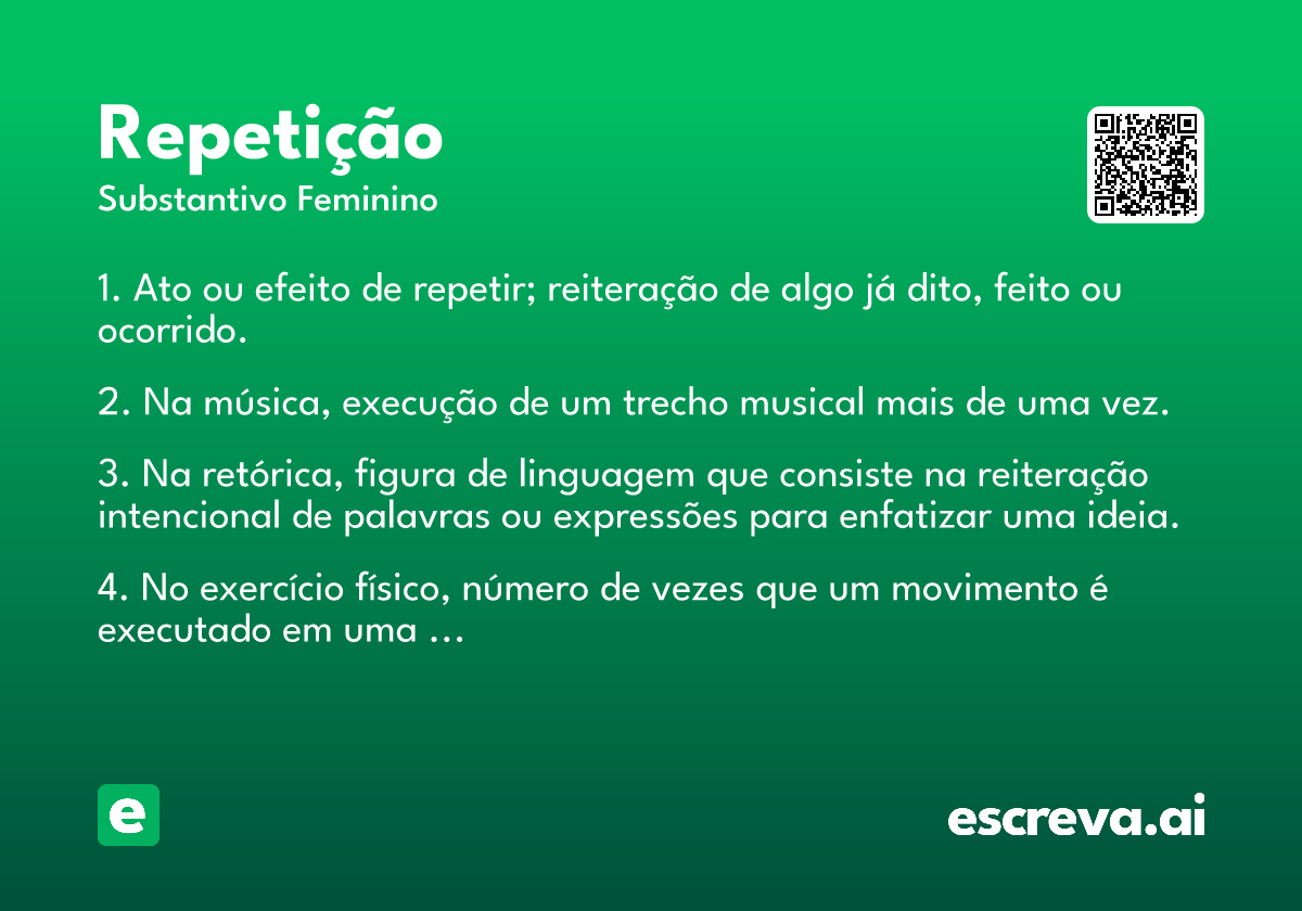 repetição