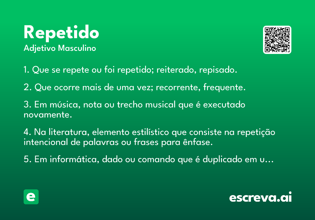 repetido