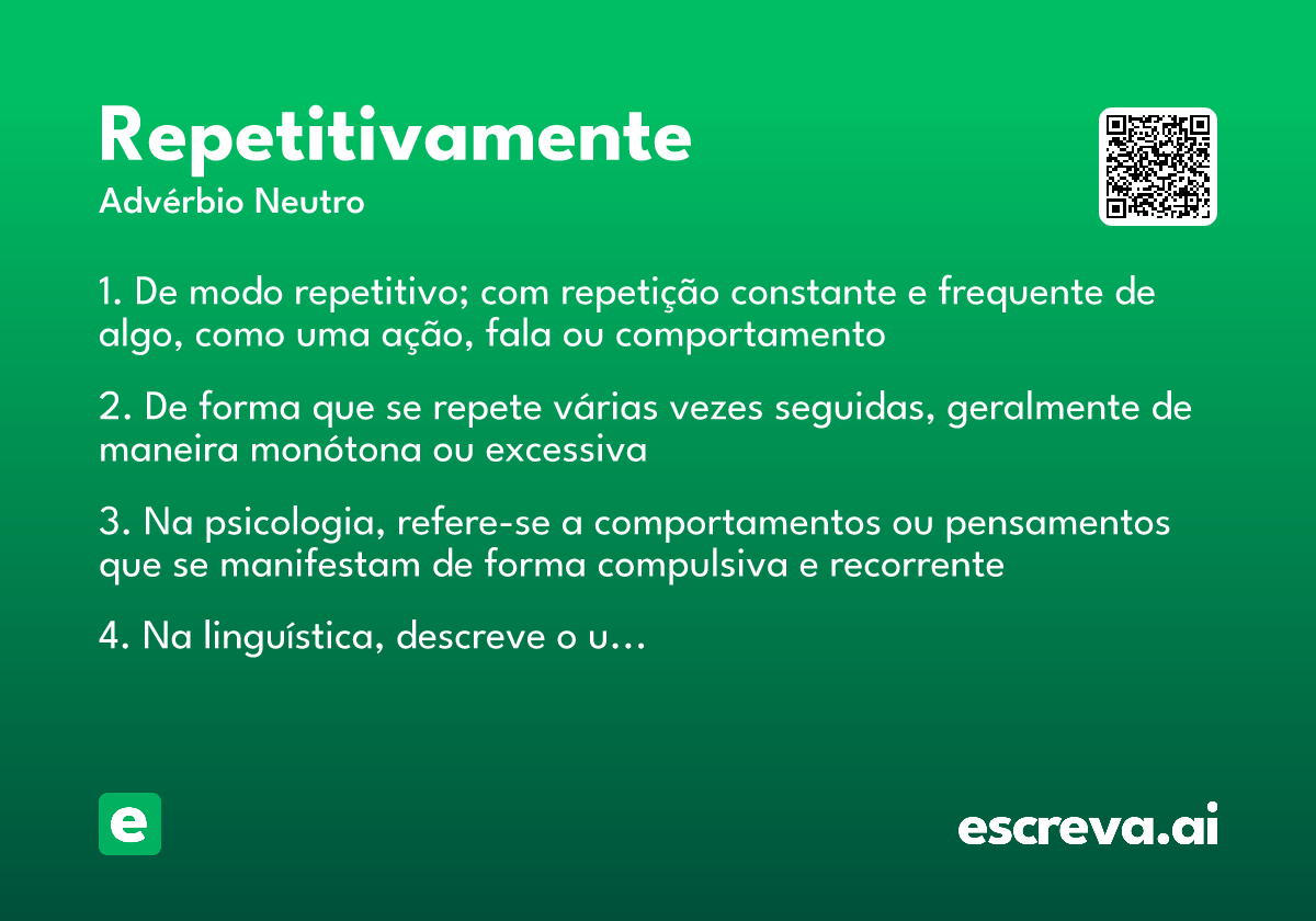 repetitivamente