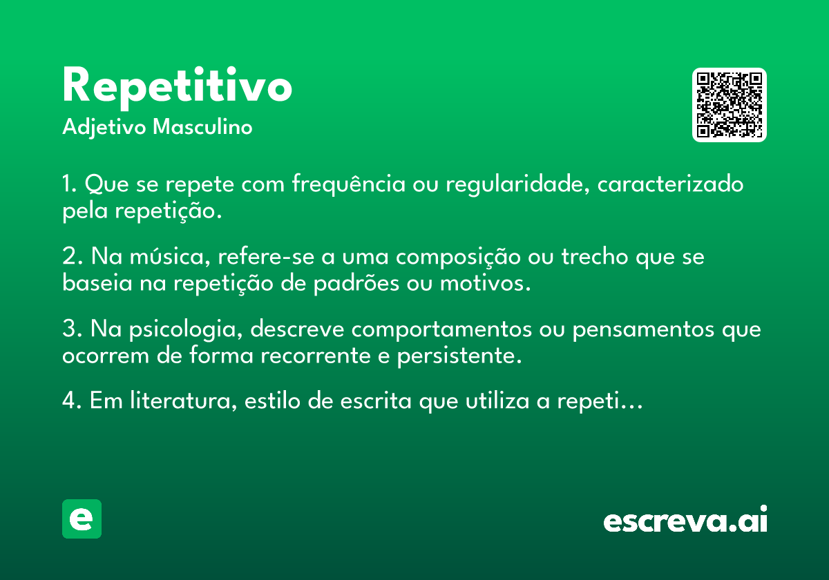 repetitivo