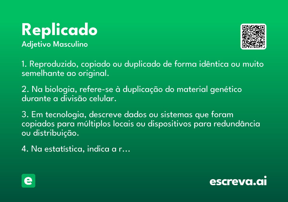 replicado