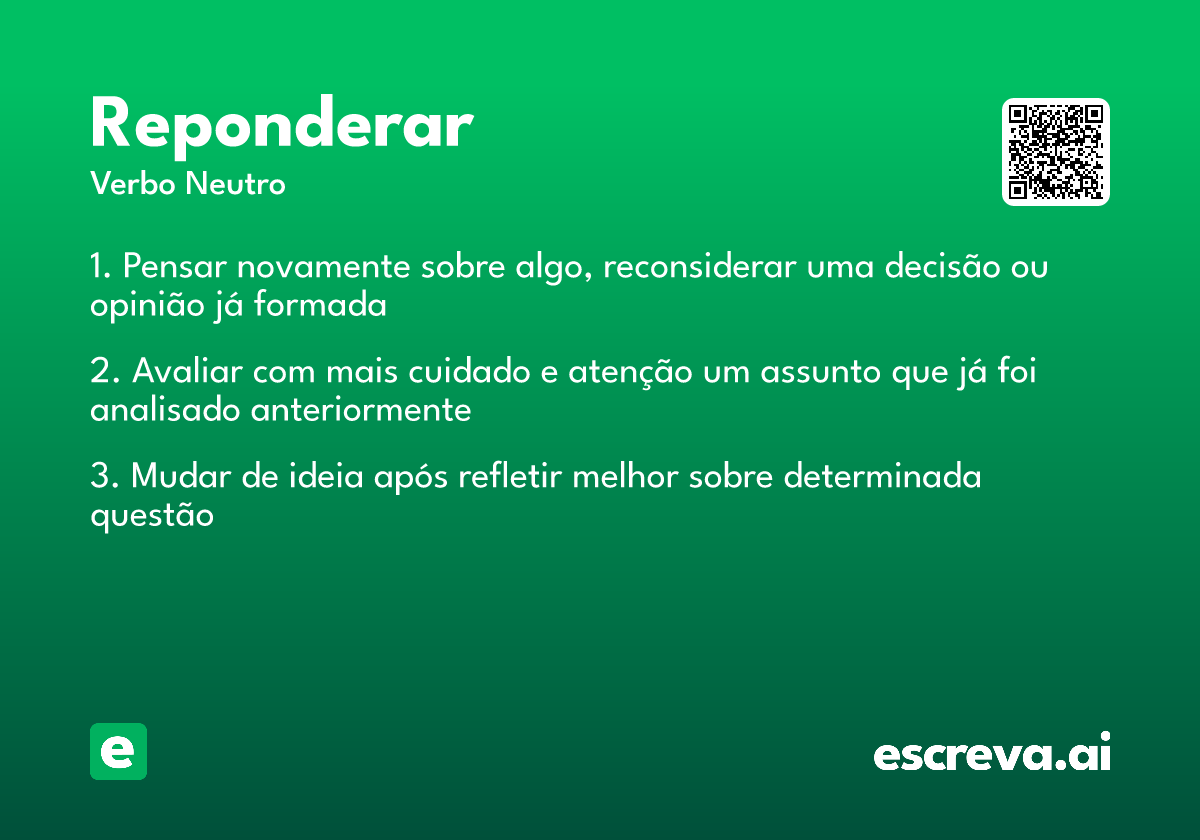 reponderar