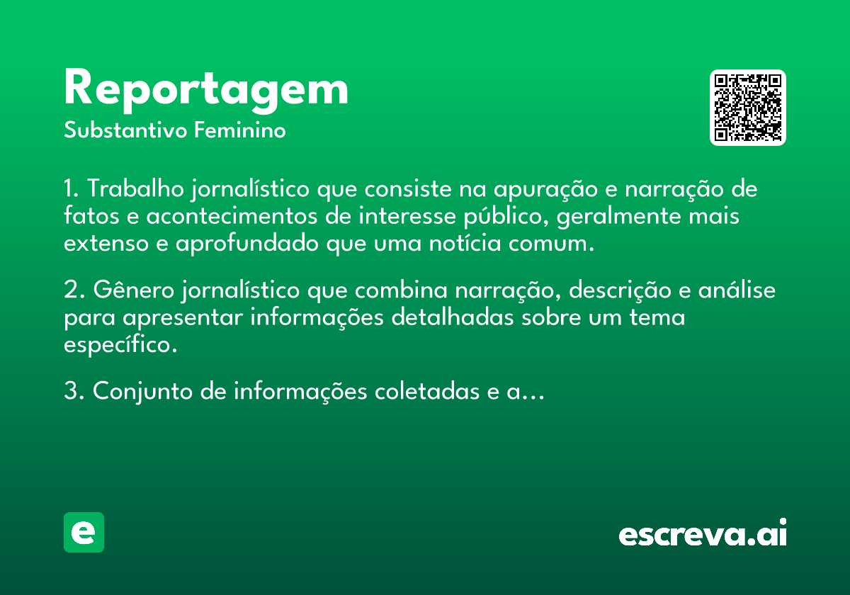 reportagem