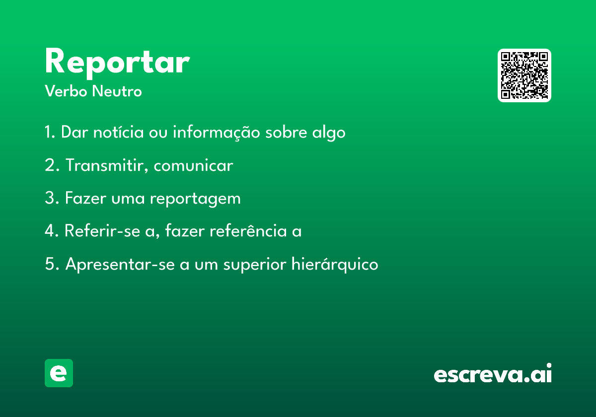 reportar