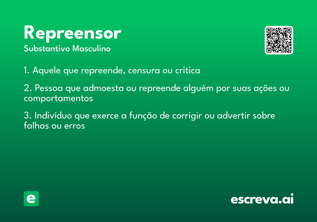 repreensor