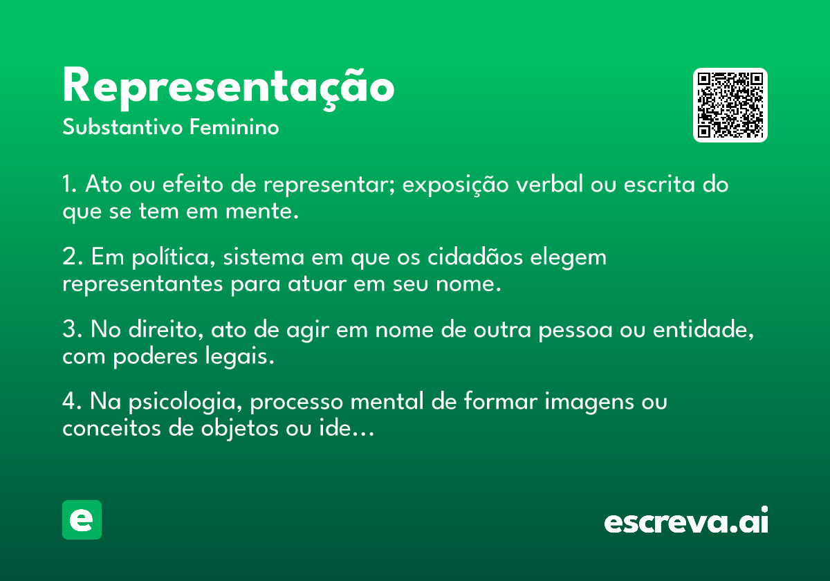 representação