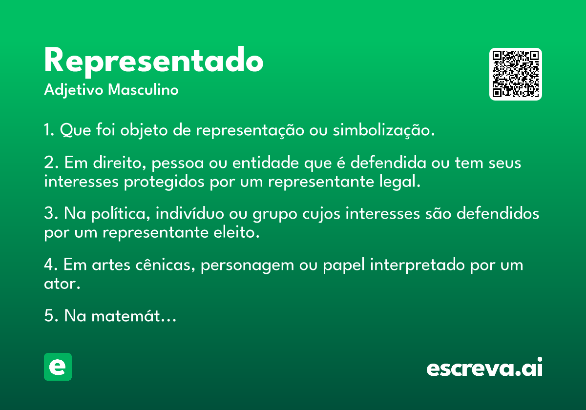 representado