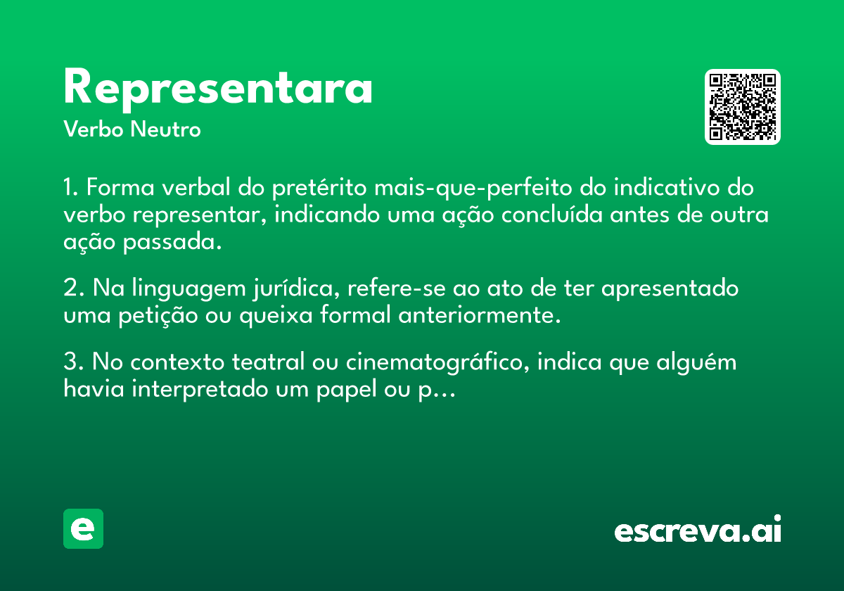representara