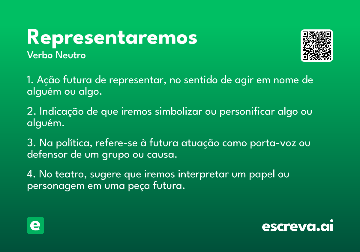 representaremos