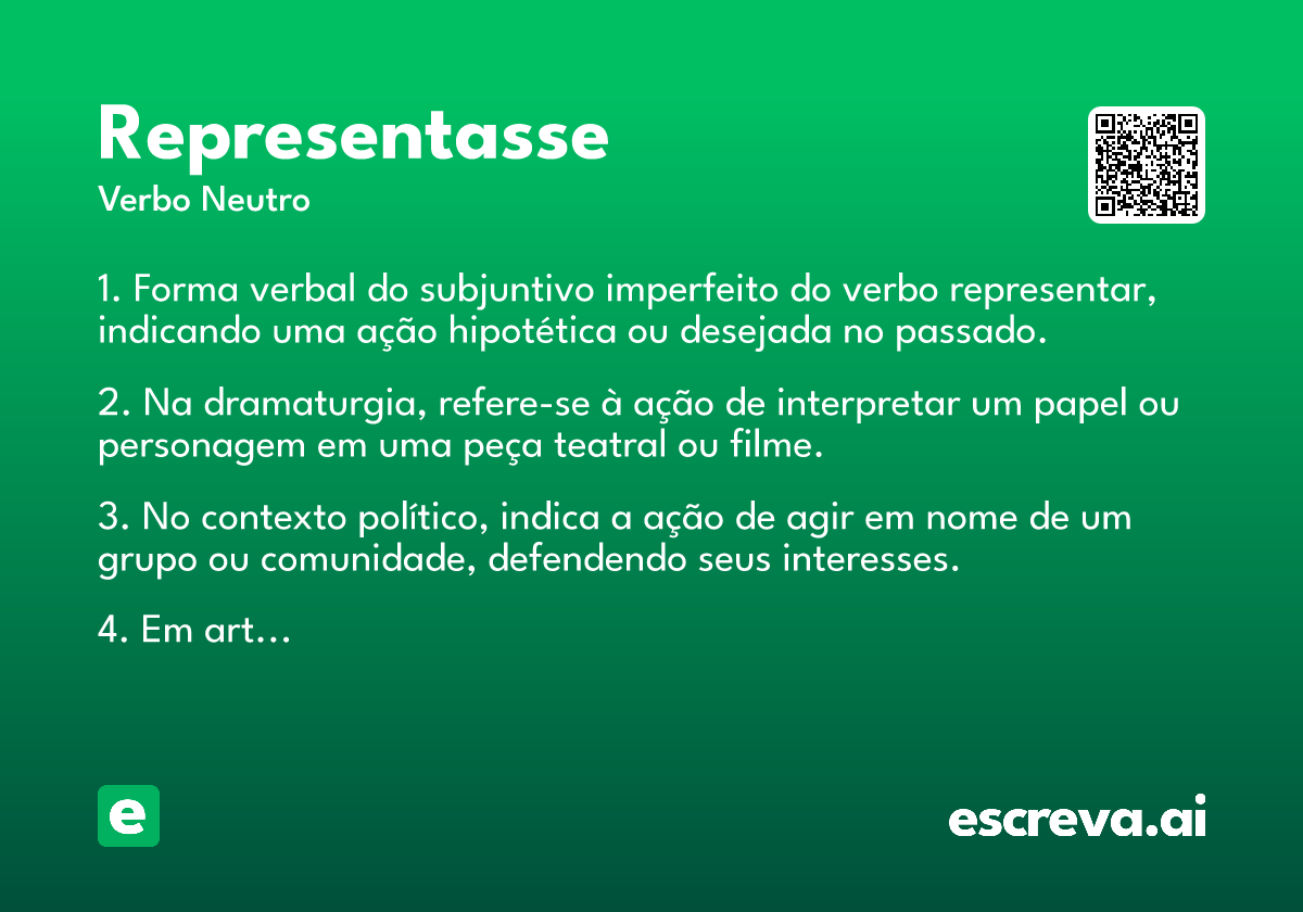 representasse