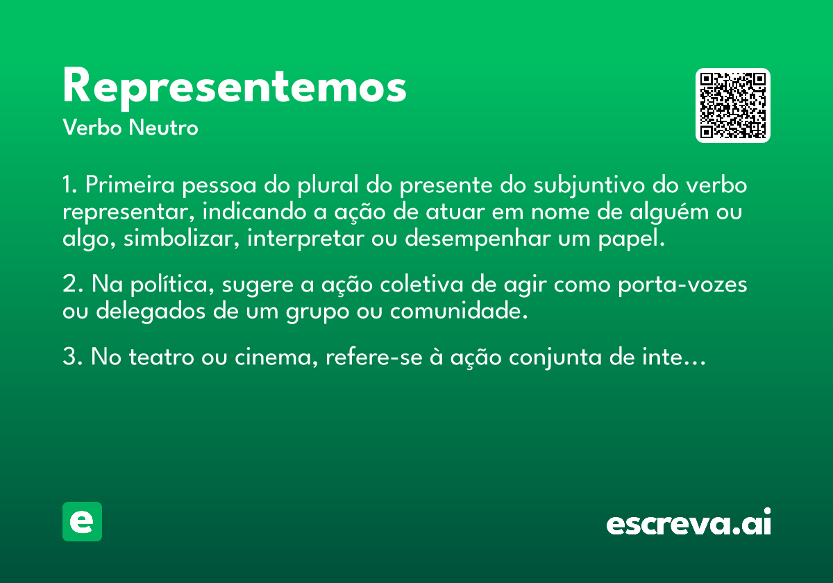 representemos