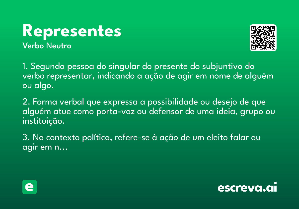 representes