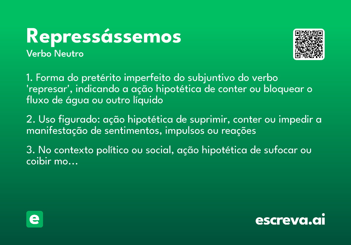 repressássemos