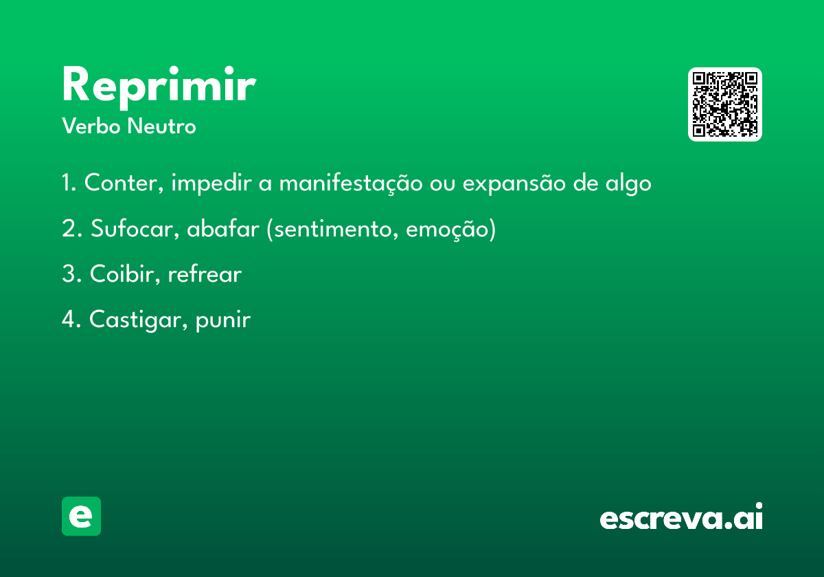 reprimir