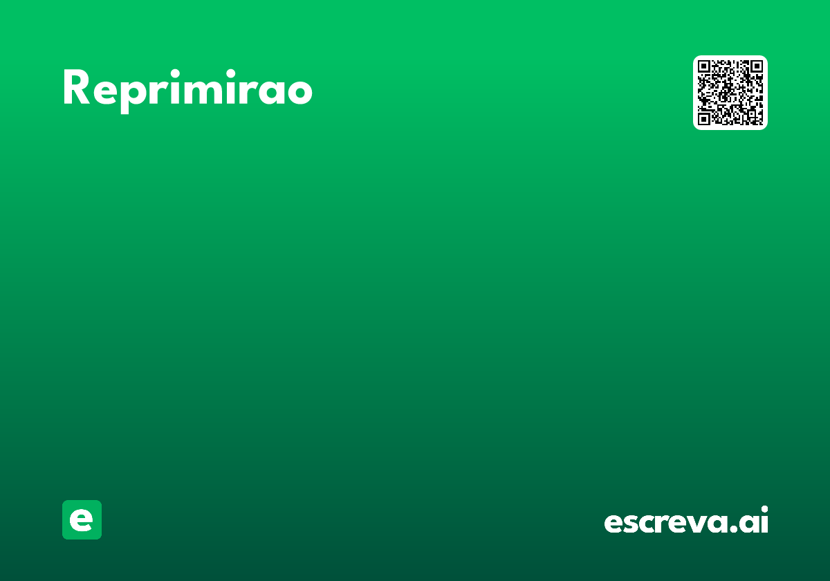 reprimirao