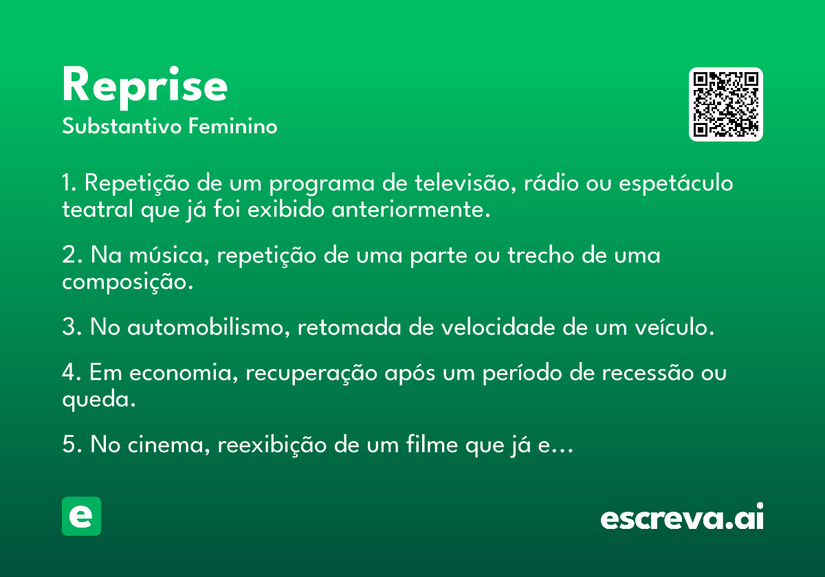 reprise