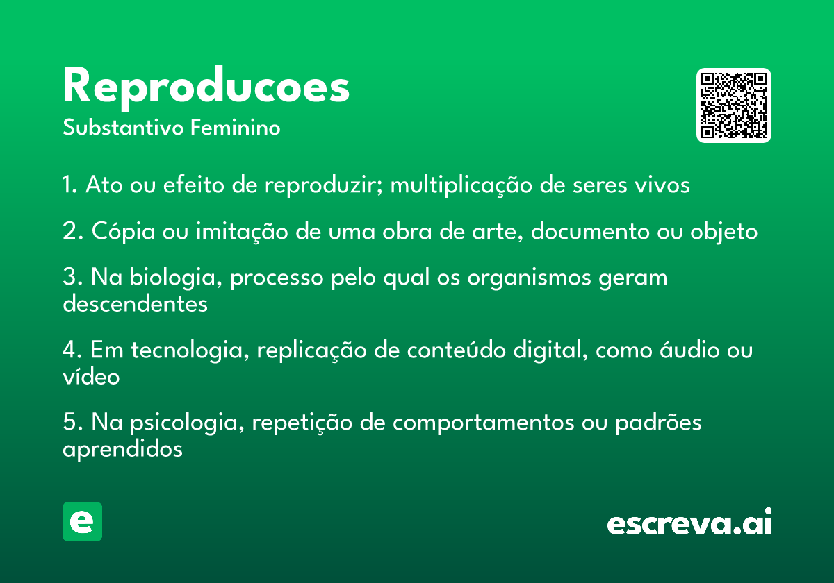reproducoes