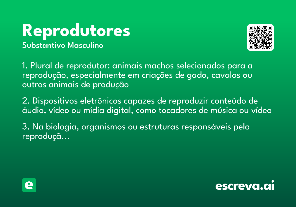 reprodutores