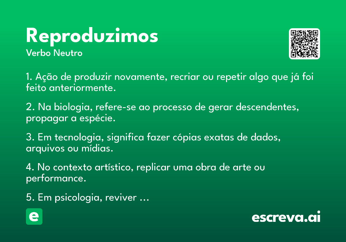 reproduzimos