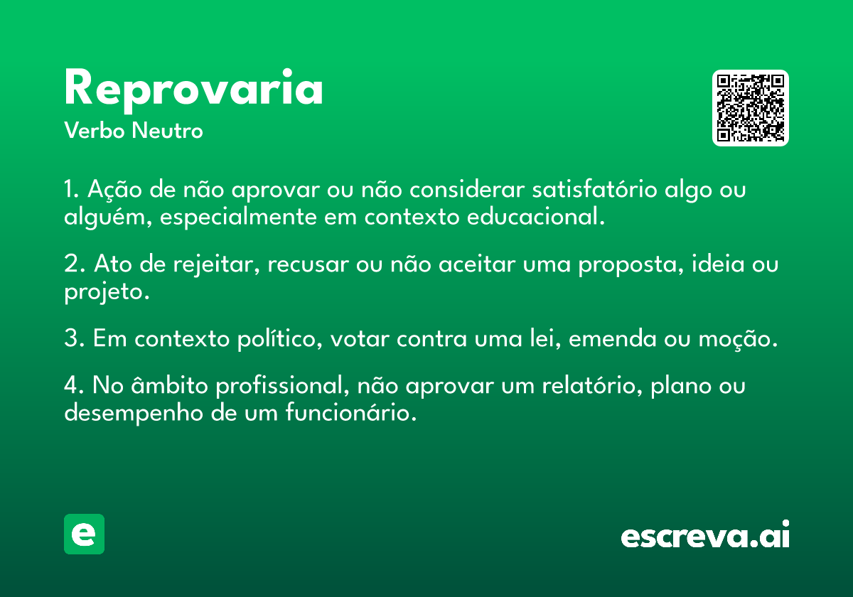 reprovaria
