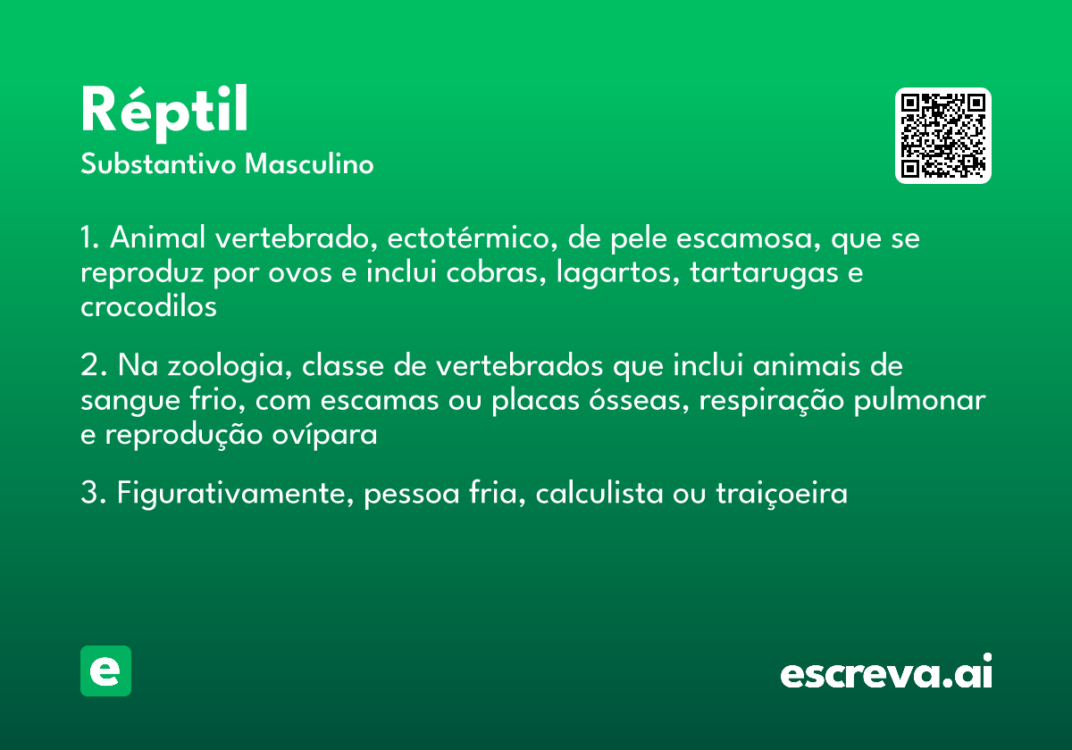 réptil