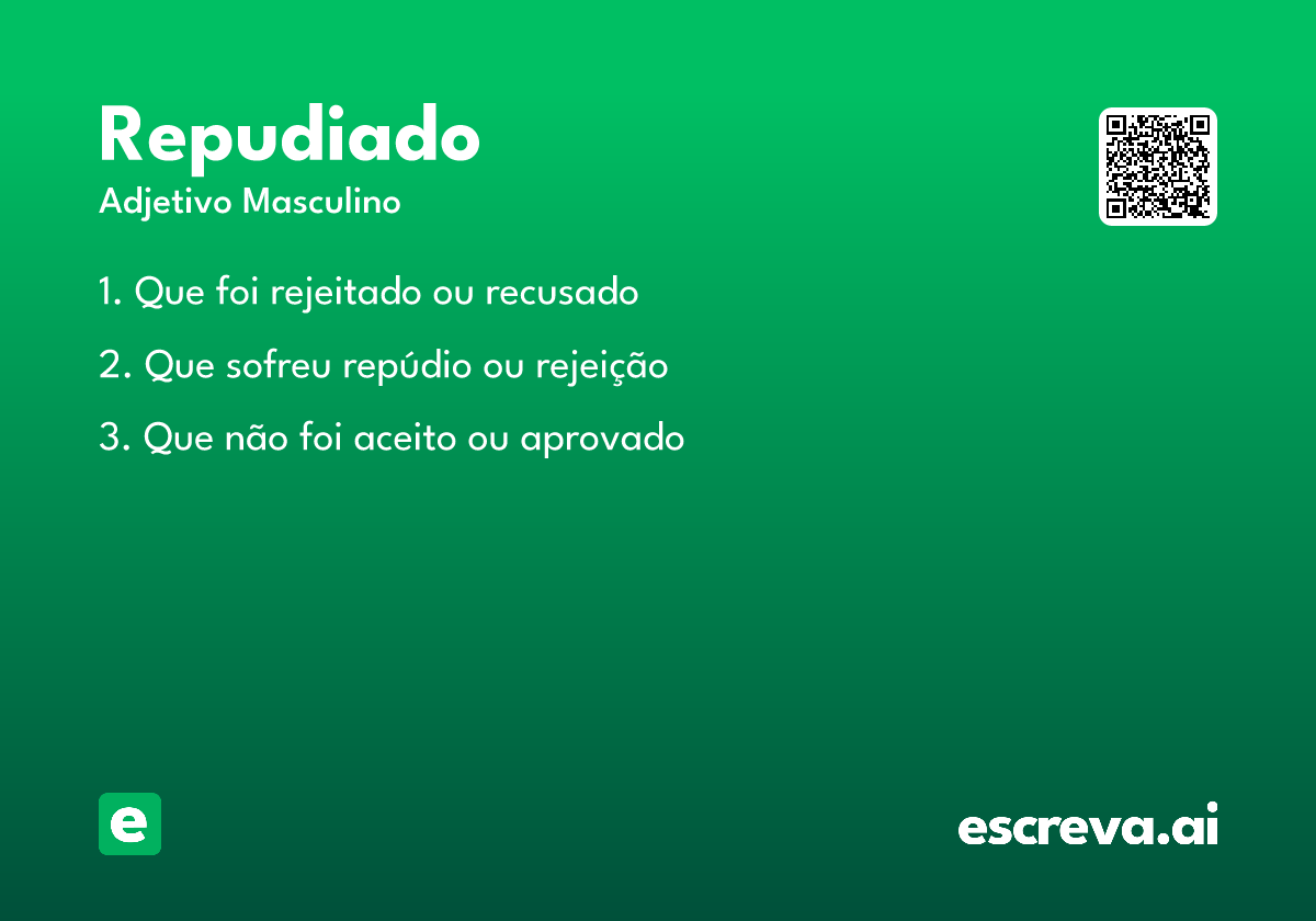 repudiado
