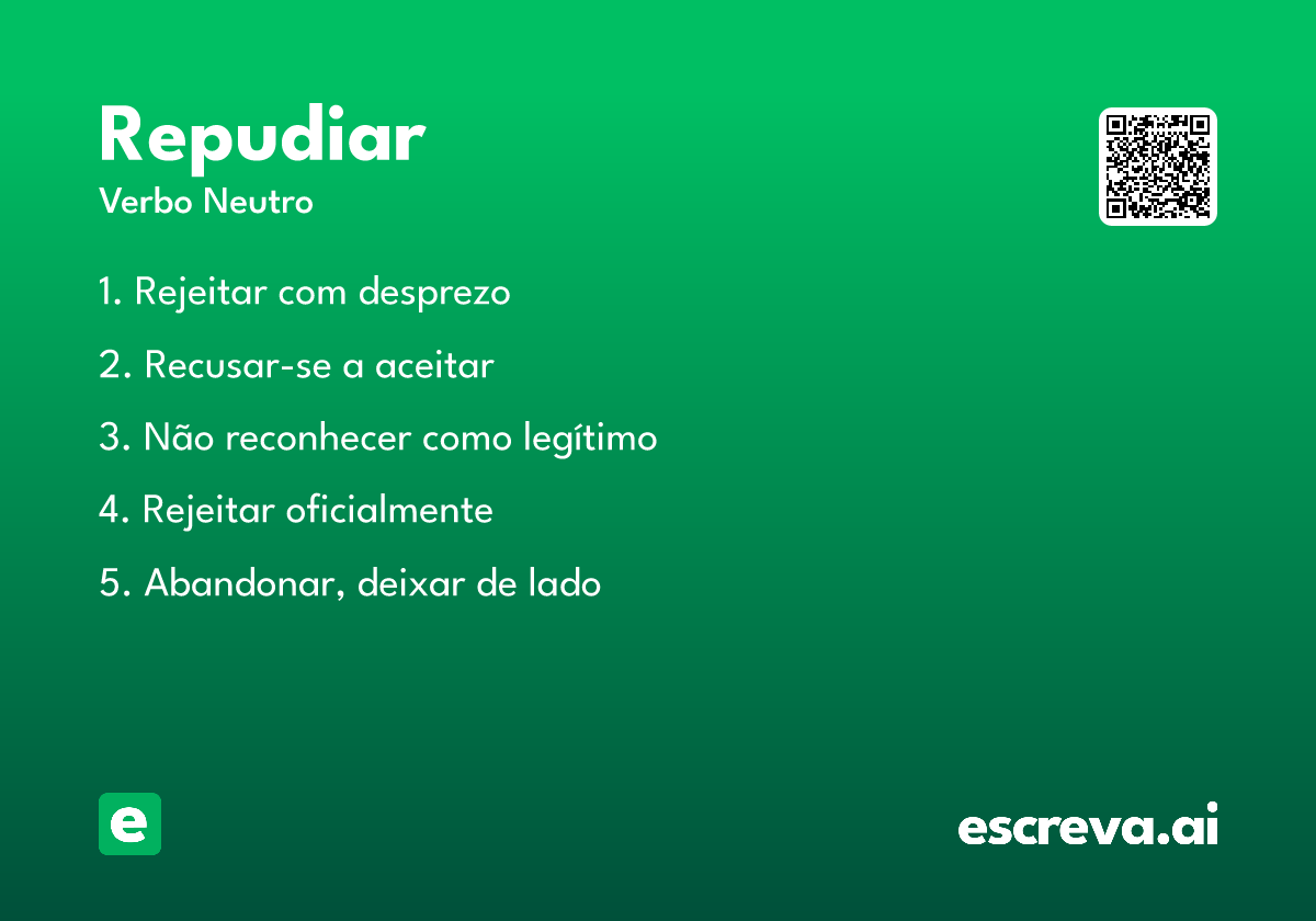 repudiar