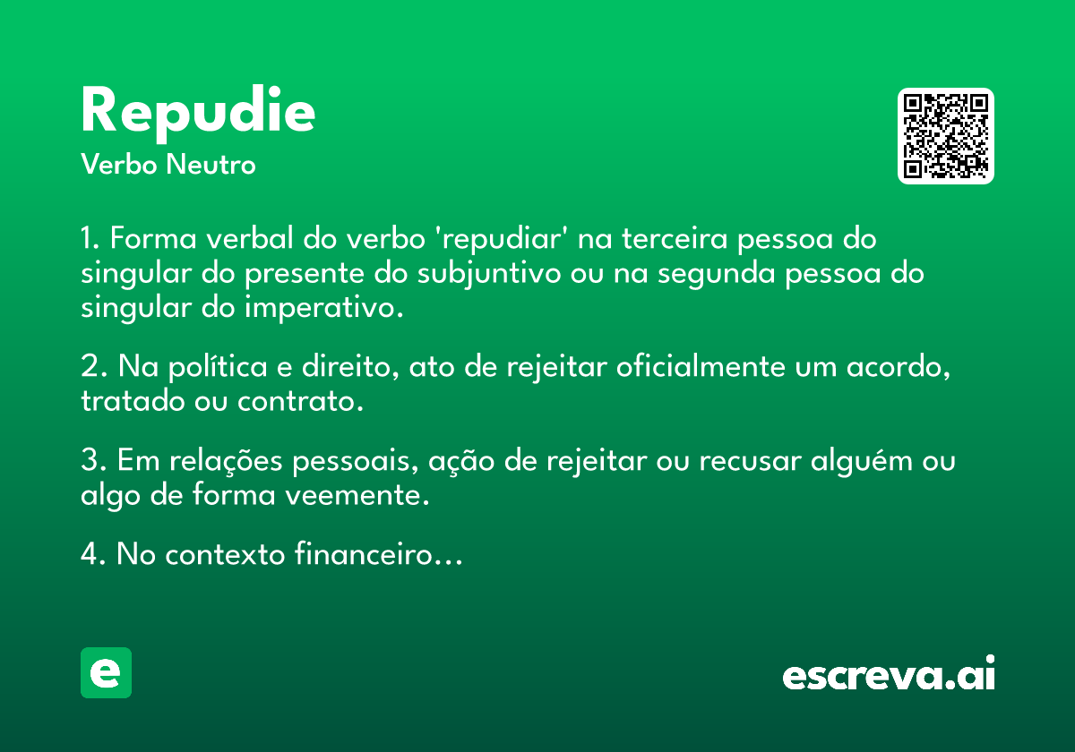 repudie