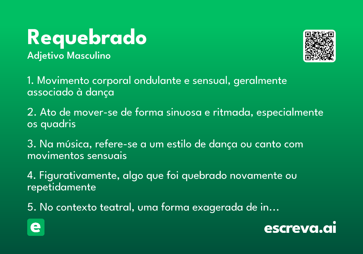 requebrado