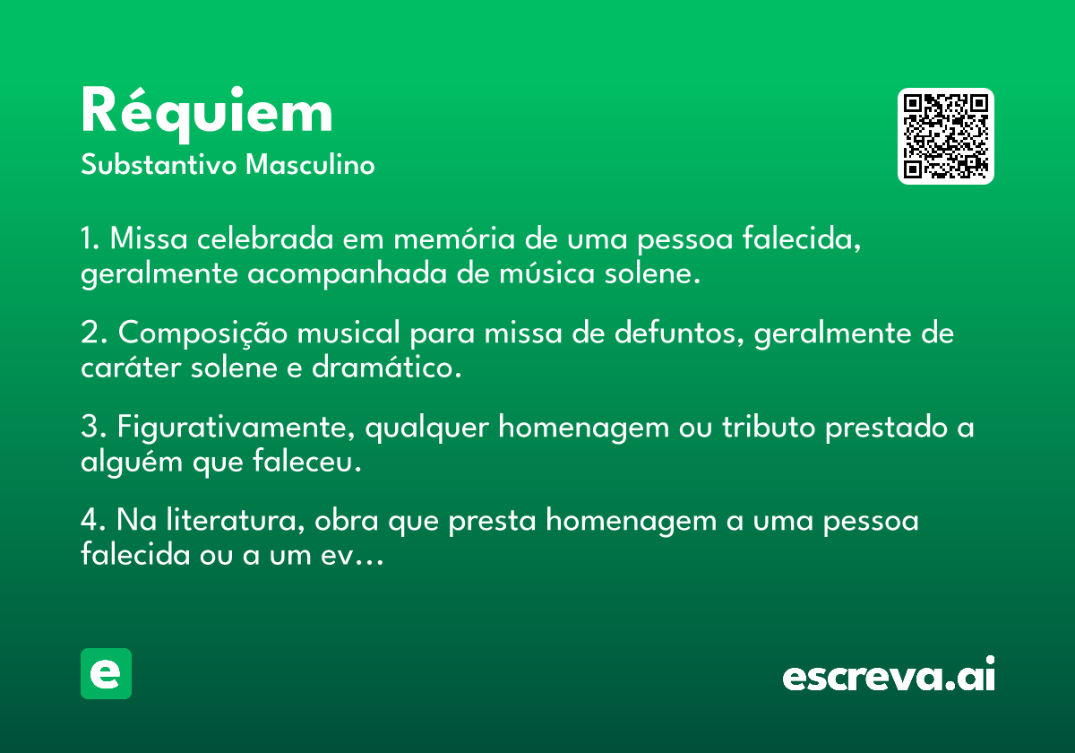 réquiem