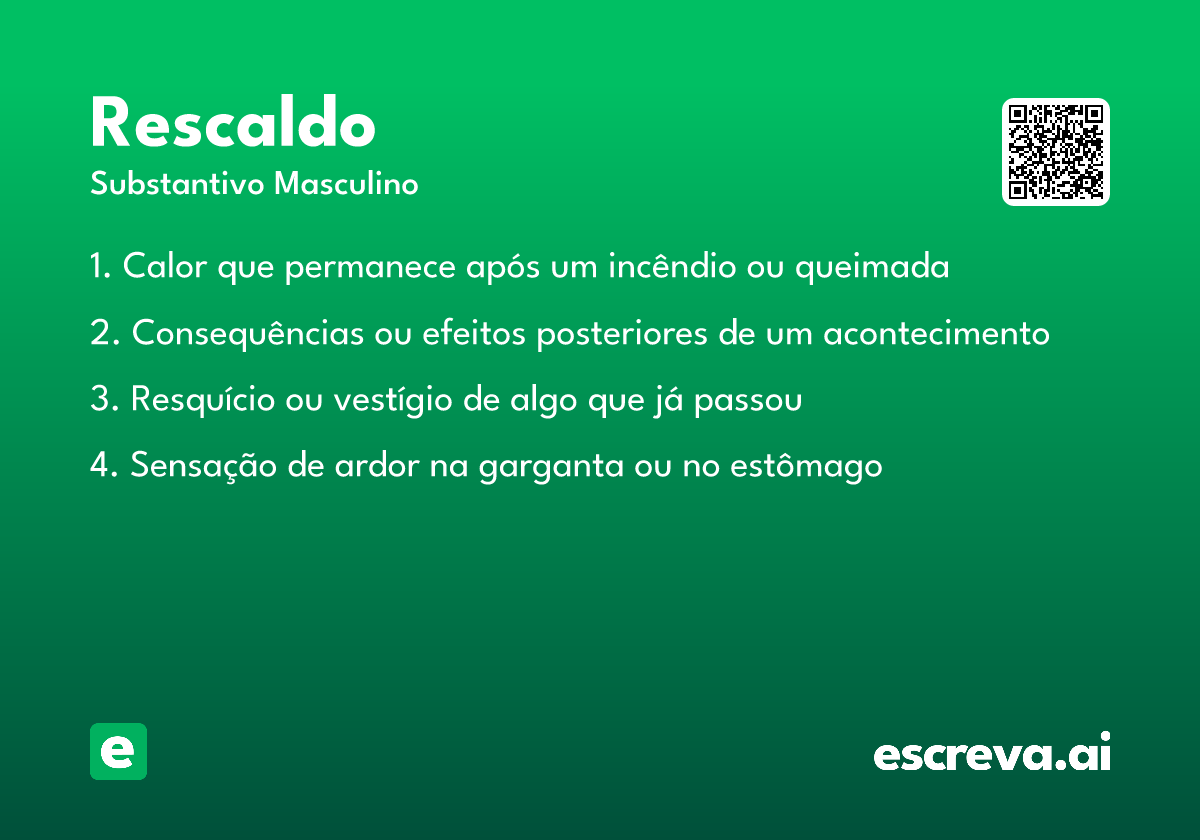 rescaldo