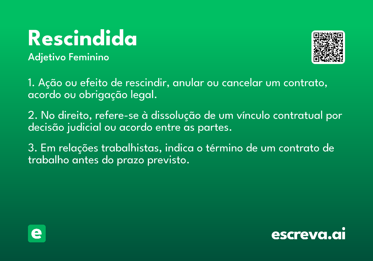 rescindida