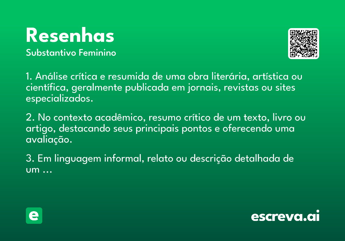 resenhas