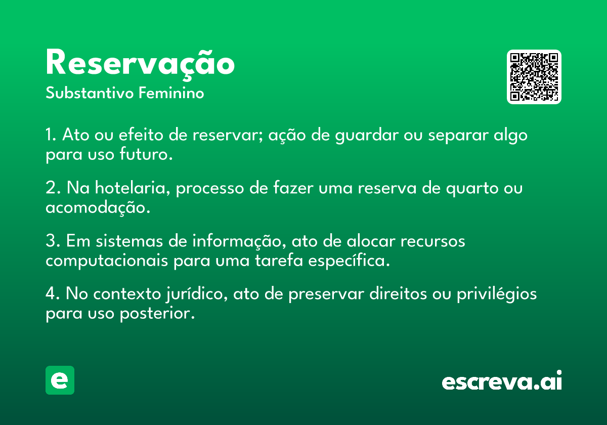 reservação