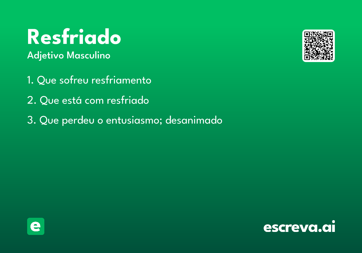 resfriado