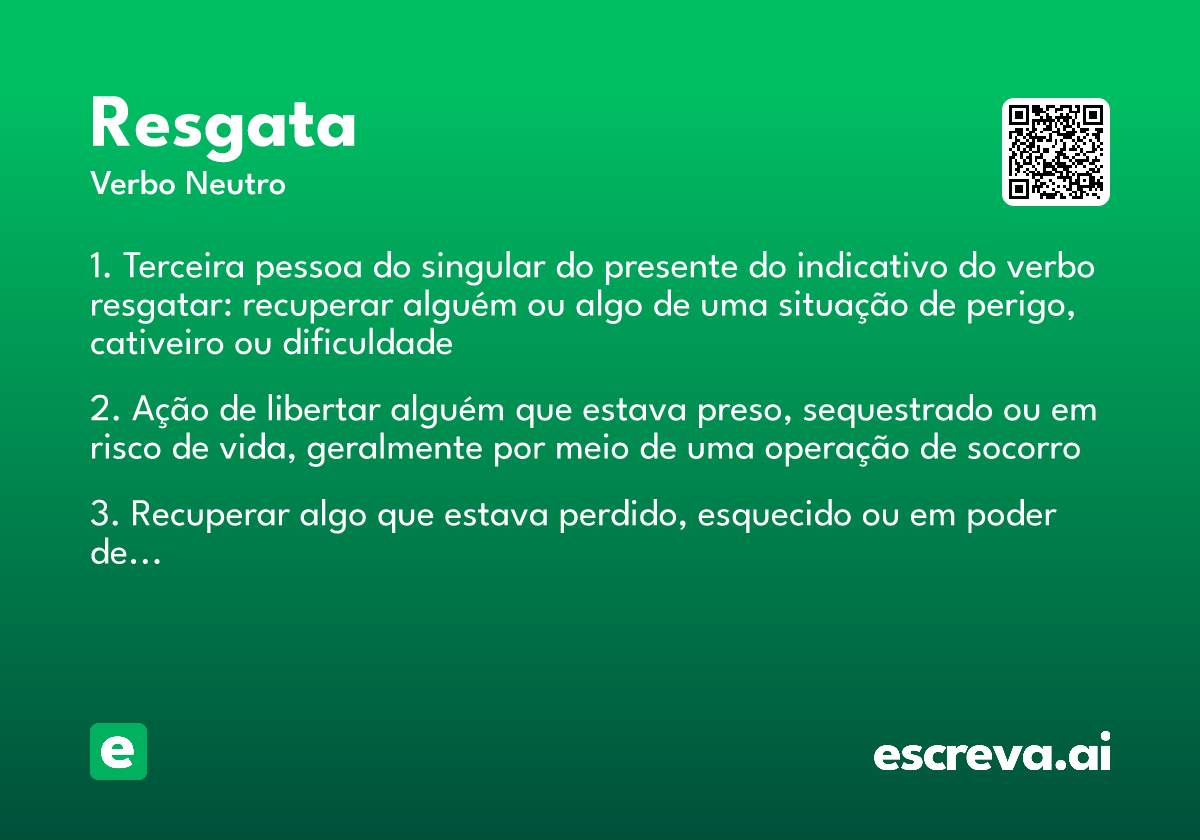 resgata