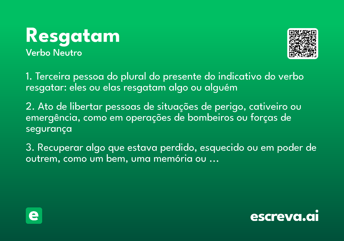 resgatam