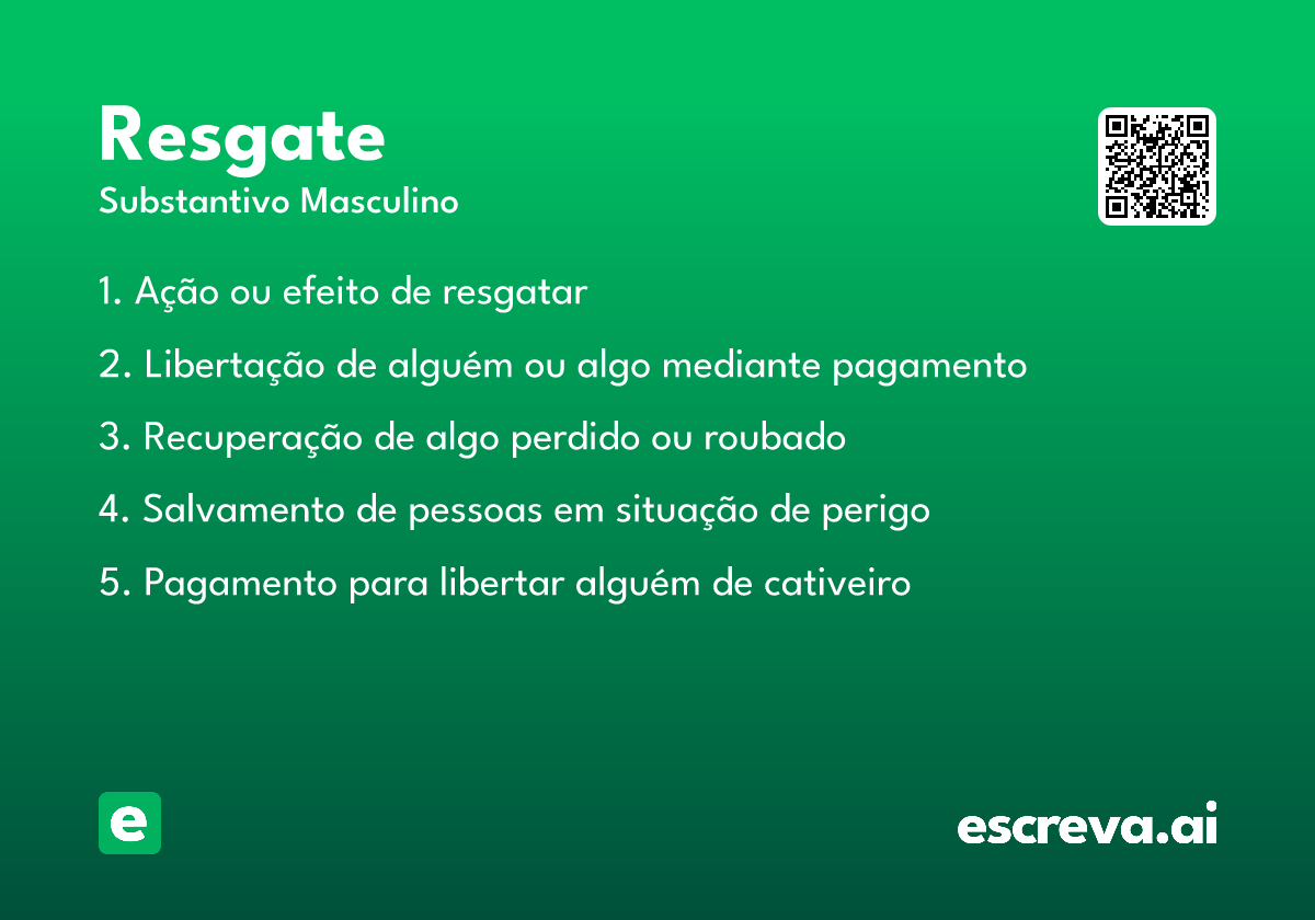resgate