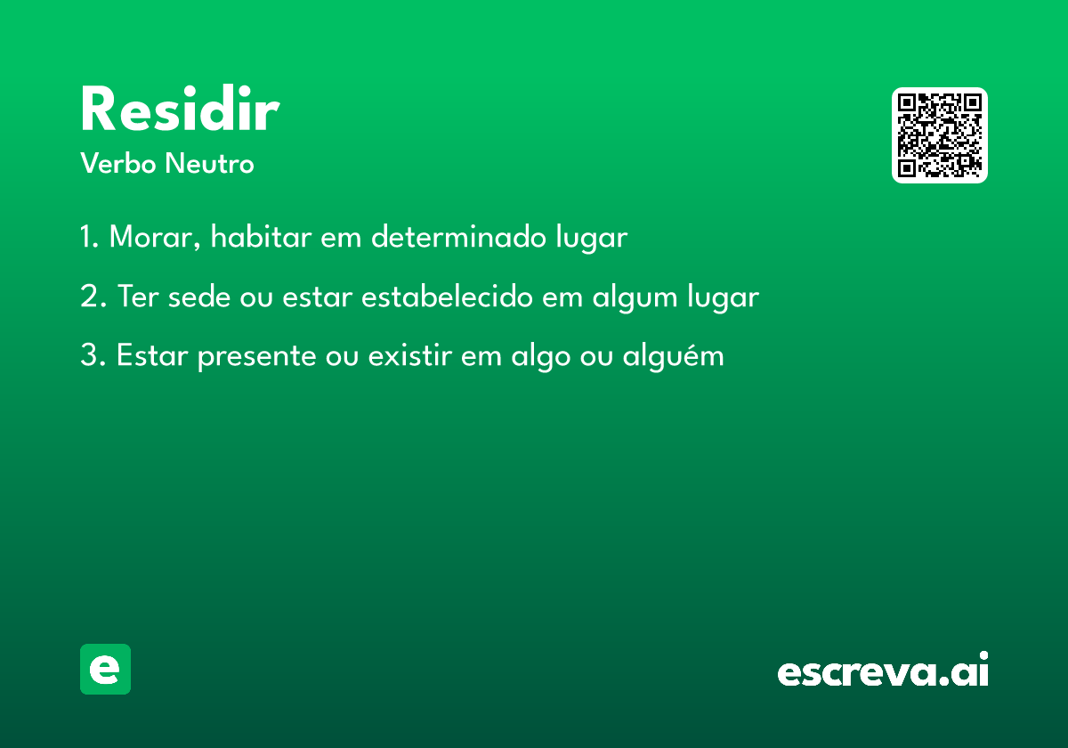 residir