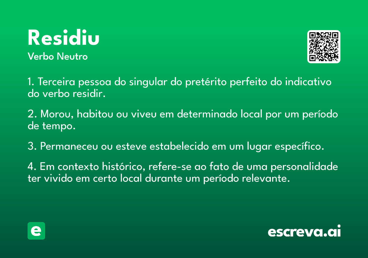 residiu