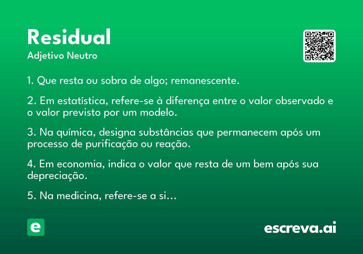 residual