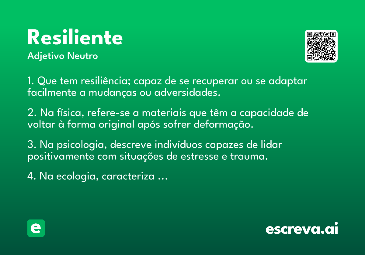 resiliente