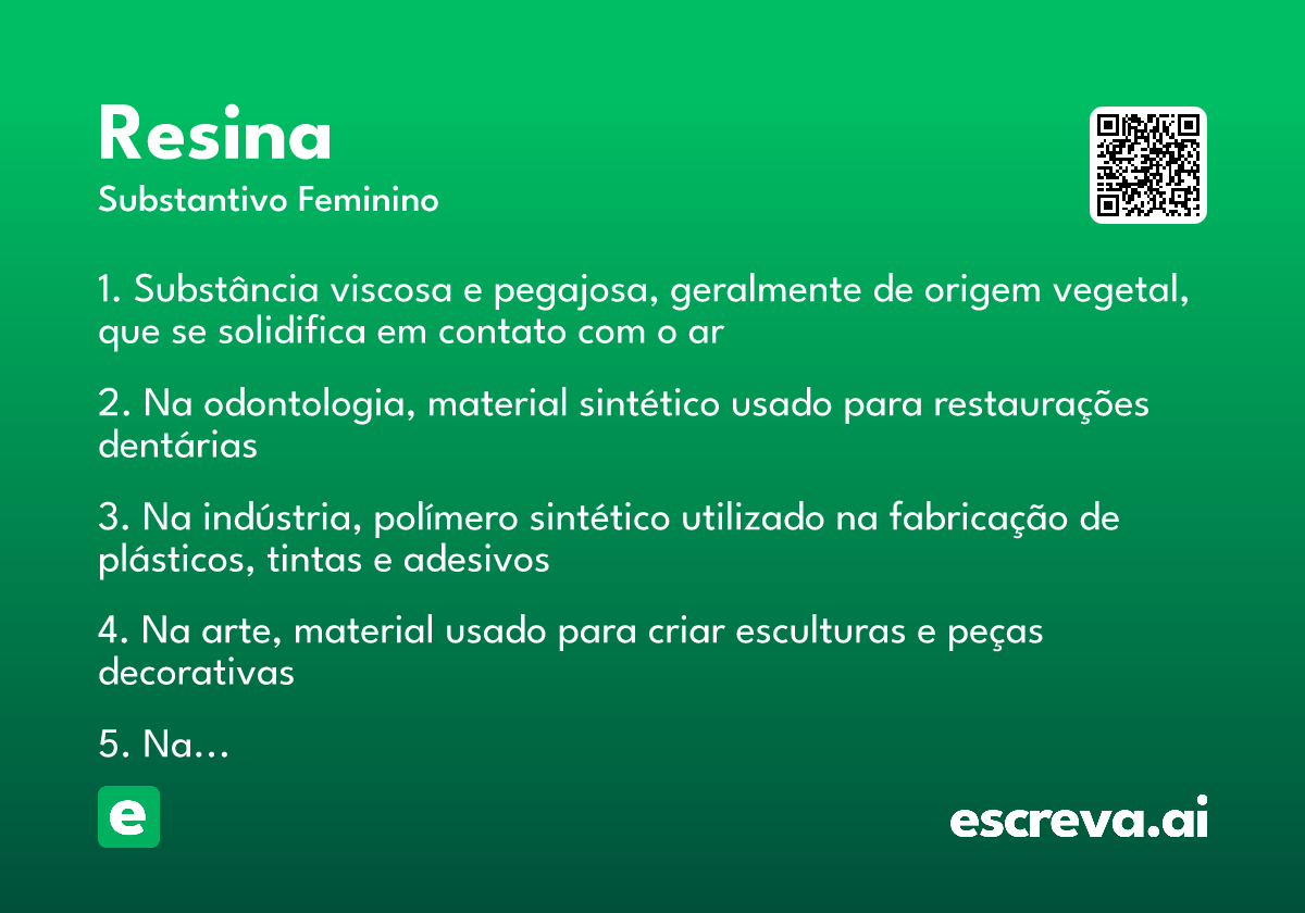 resina